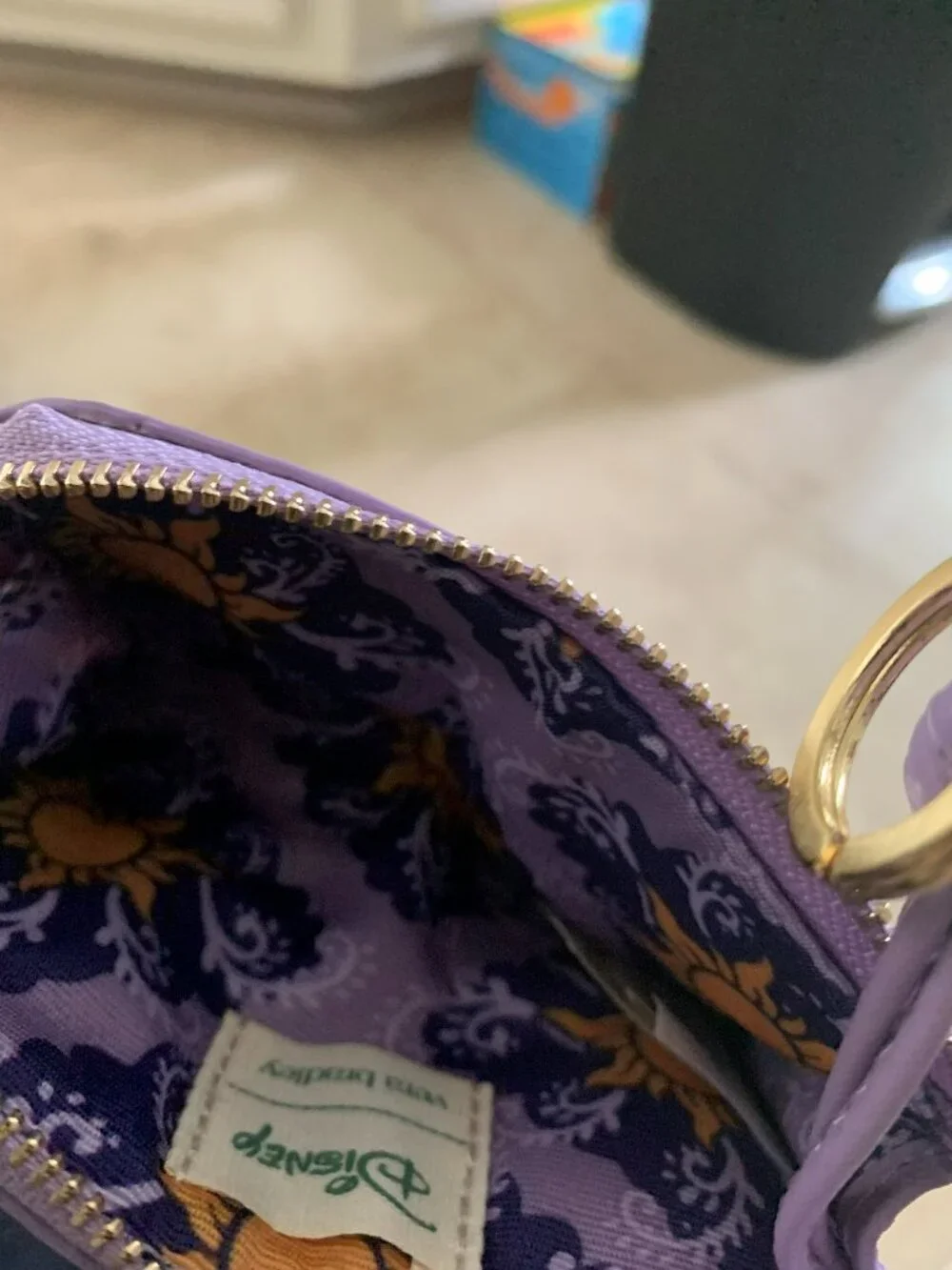 Disney & Vera Bradley Tangled Wallet - Picture 2 of 3